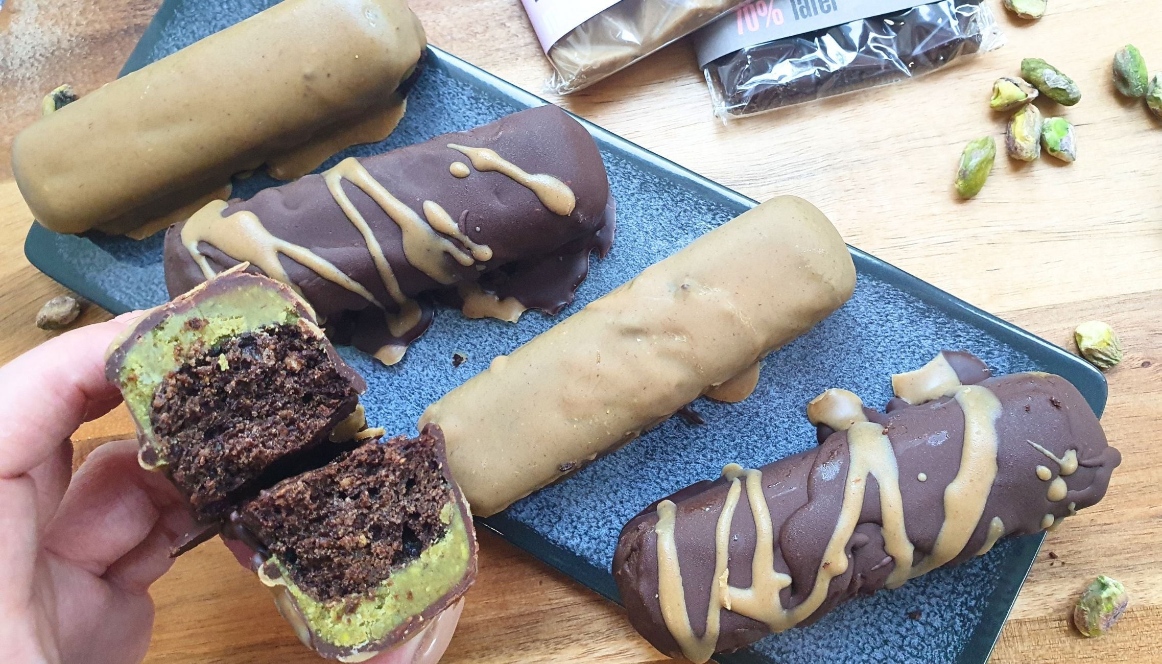 Brownie Pistachio Bars