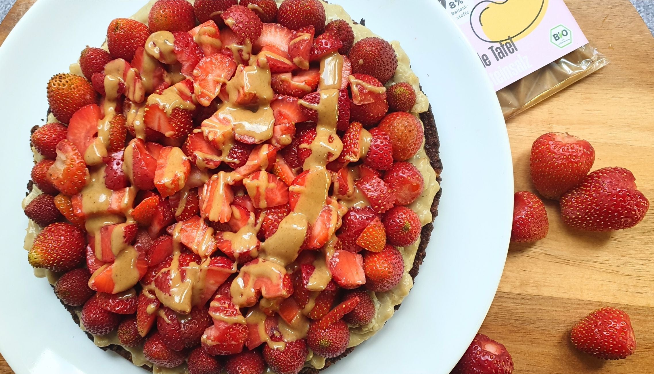 Erdbeer-Pudding-Torte