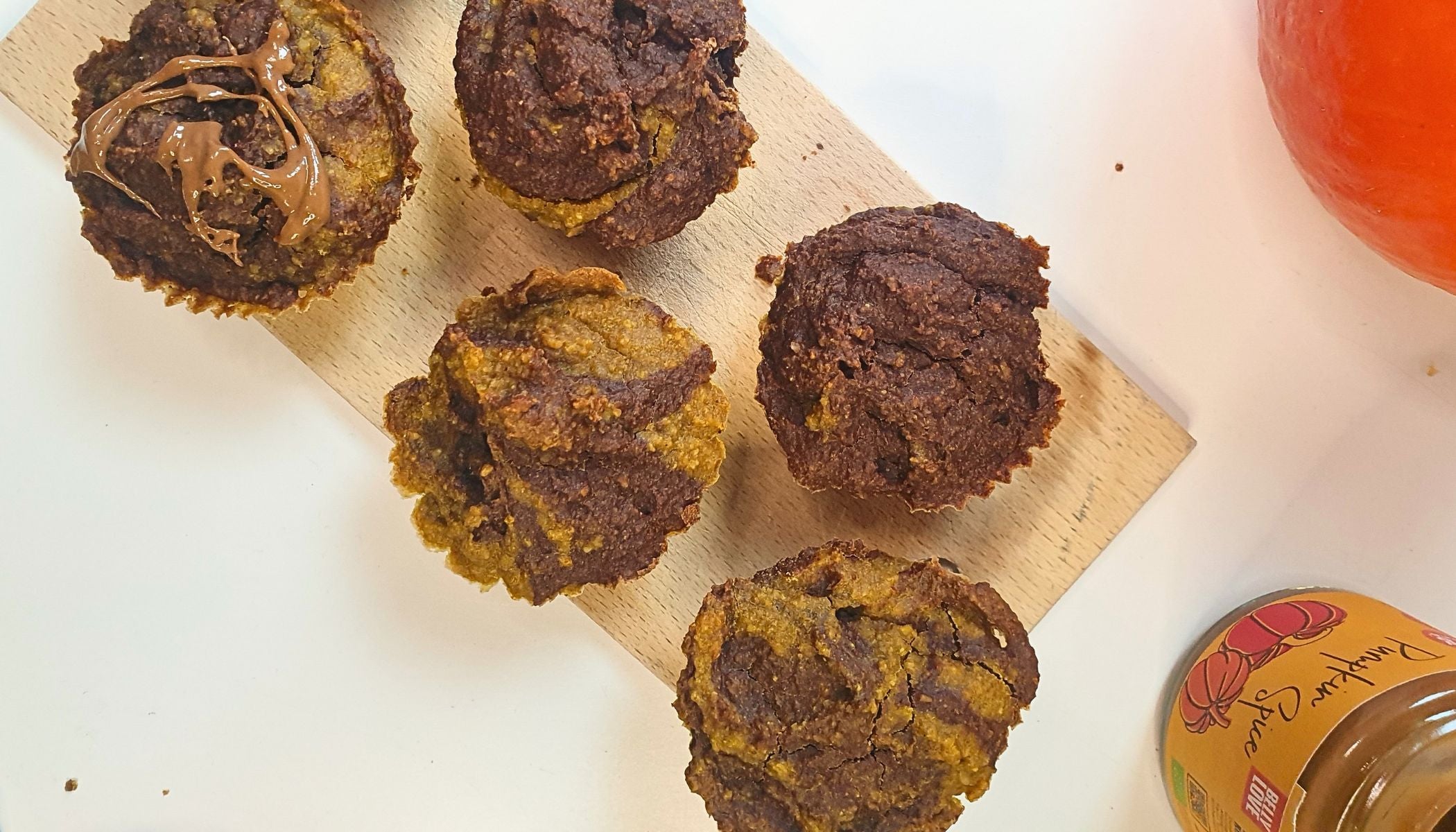 Golden Swirl Muffins