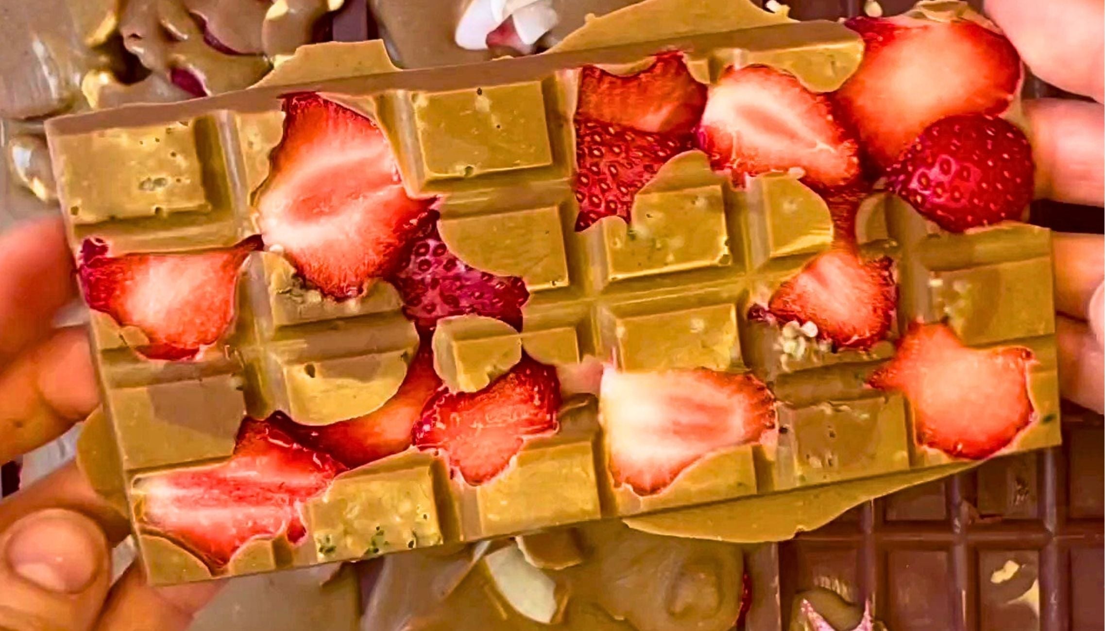 Schoko-Erdbeer-Tafel