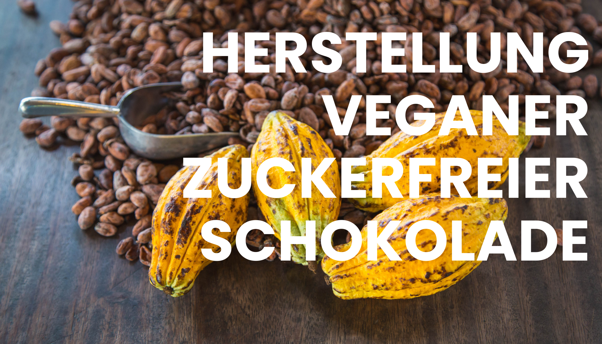 Wie zuckerfreie, vegane Schokolade hergestellt wird