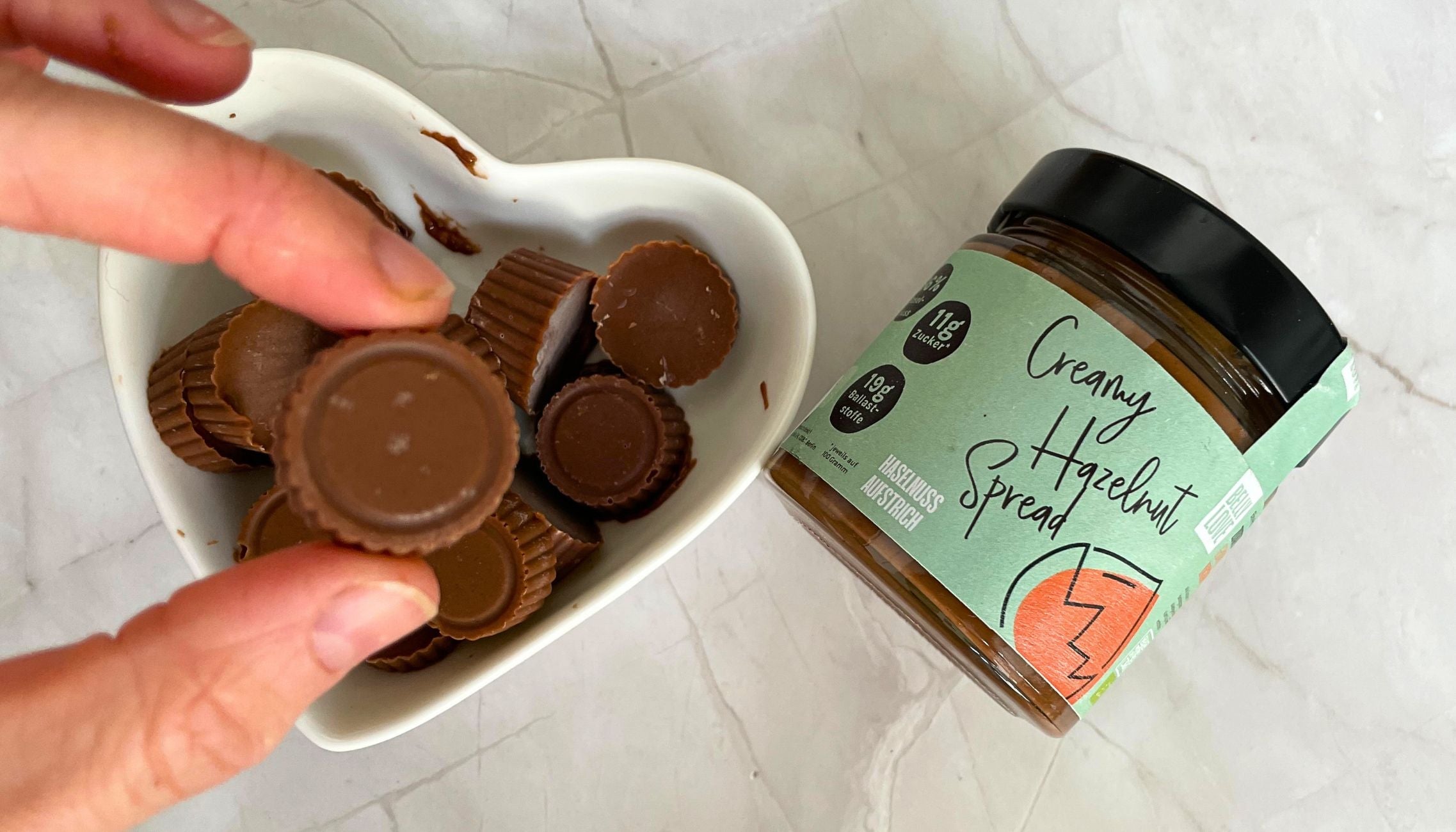 Fudgy Hazelnut Eiskonfekt