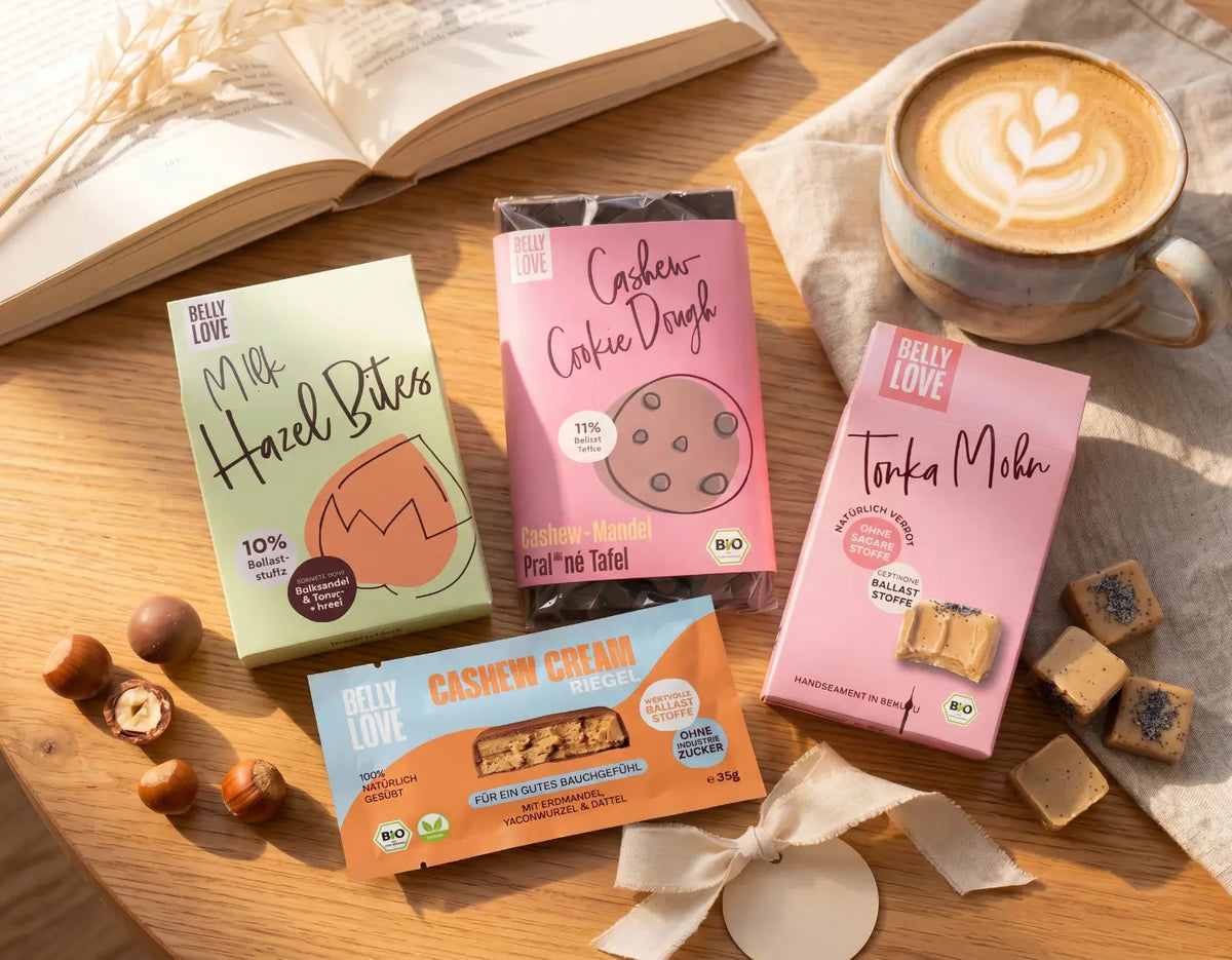 Kategorie für neue Produkte von Belly Love