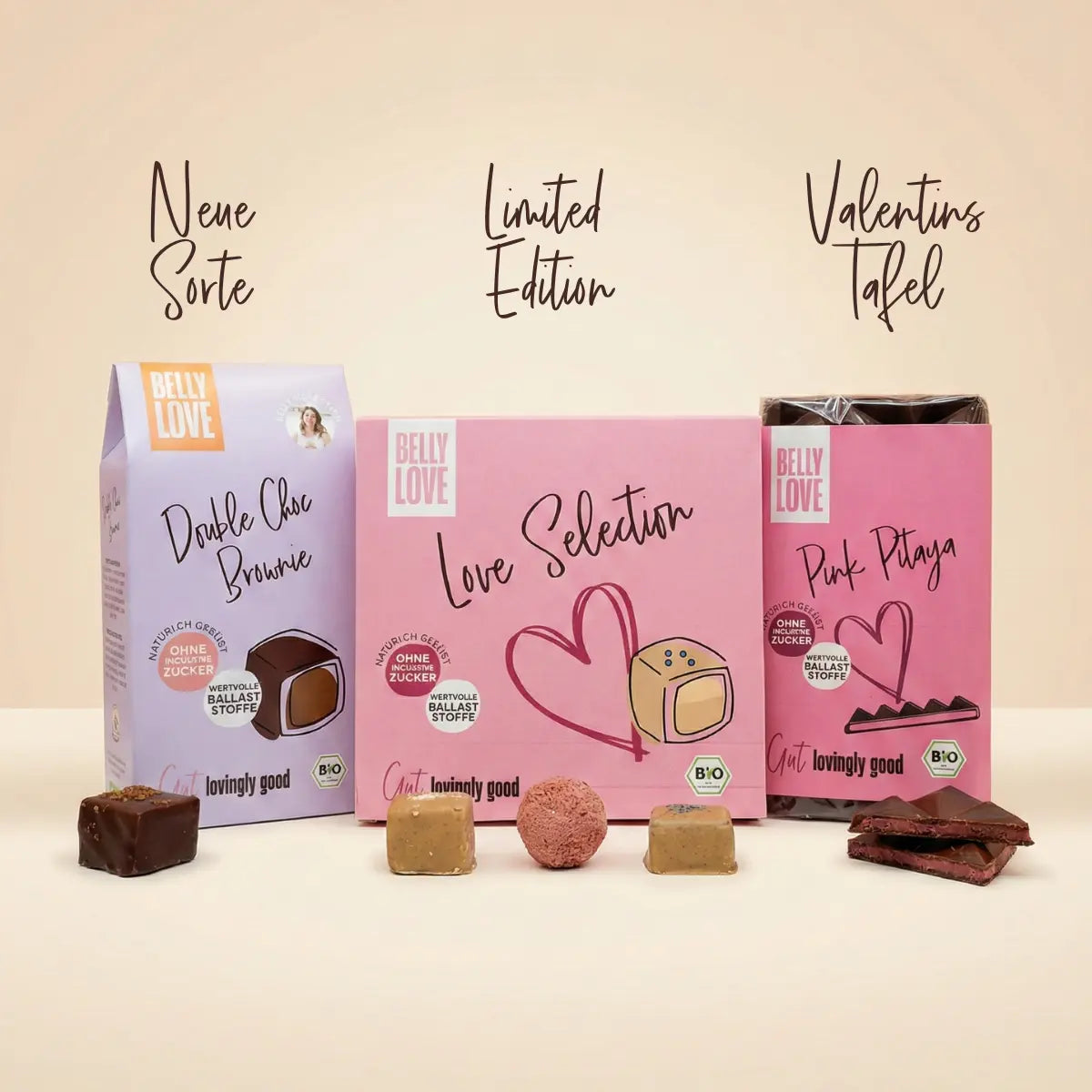 Double Choc Brownie Pral*né - Mama Zuckerfrei Edition (bio)