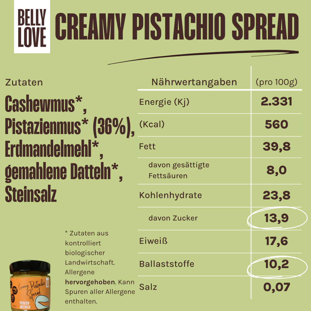 Creamy Pistachio Spread (bio)
