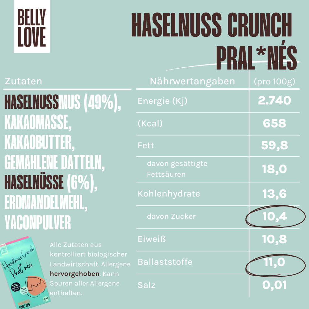 Pral*nés Haselnuss Crunch (bio)