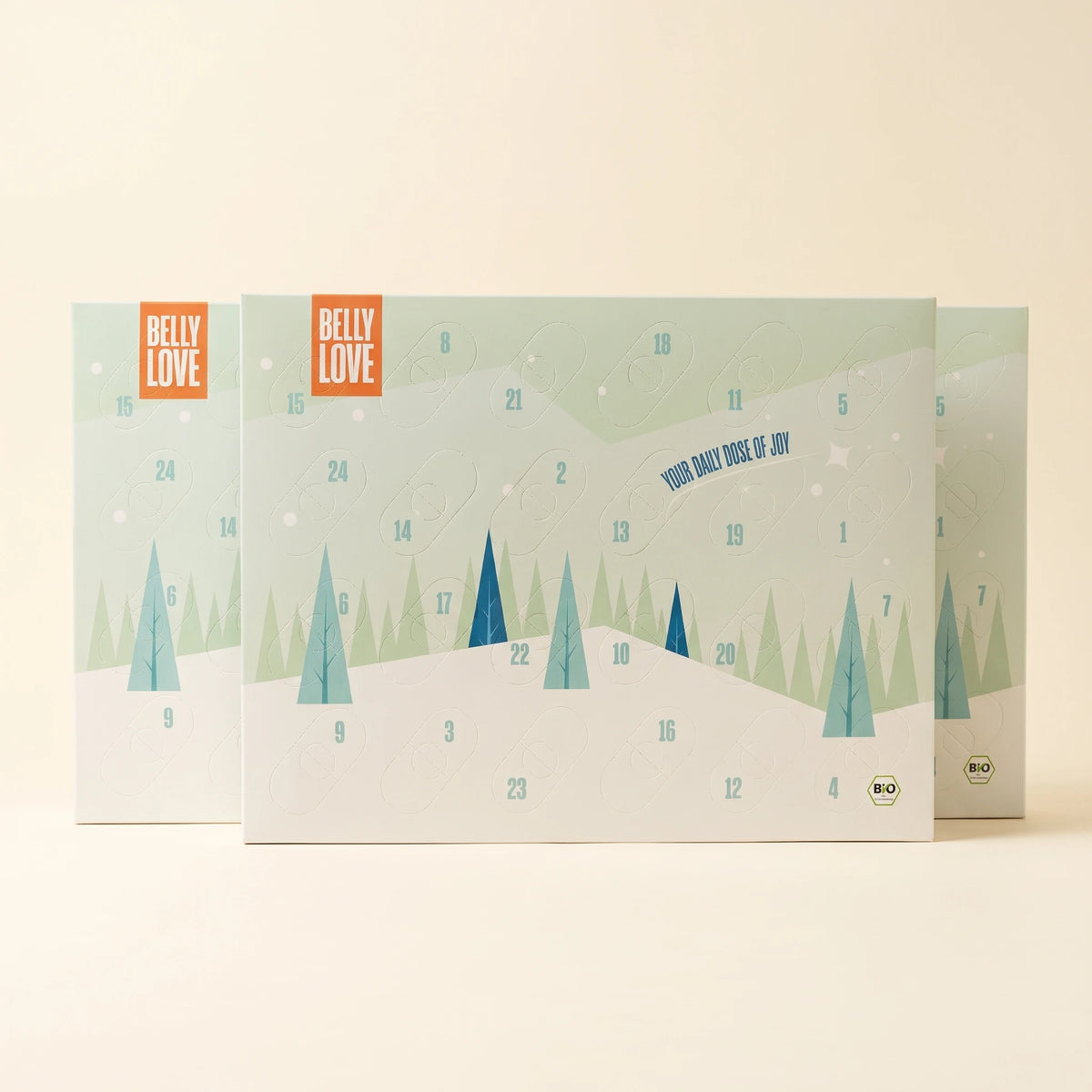 Adventskalender 3er-Set Blonde (bio)
