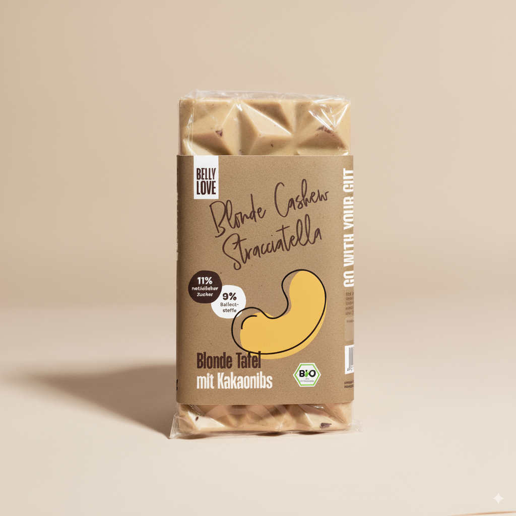 Belly Bar: Sweet Blonde Cashew - Stracciatella (bio)
