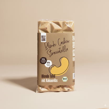 Belly Bar: Sweet Blonde Cashew - Stracciatella (bio)